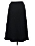 Eileen Fisher 100% Wool Solid Black Wool Skirt Size P (estimated, petite) - photo 2
