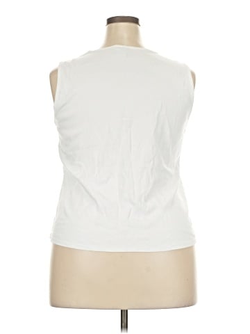 Carole Little Sleeveless T-Shirt (view 2)