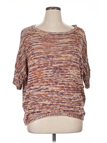 Eyelash Couture Pullover Sweater (view 1)