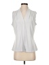 Calvin Klein Silver Sleeveless Blouse Size P (petite) - photo 1