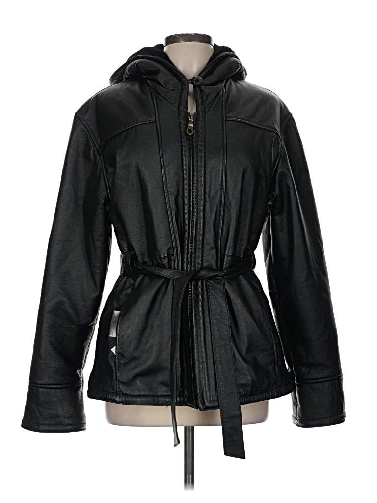 Click to view more detailed imagery on our partner's website Pre-owned Wilsons Leather Jacket In Black