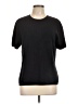 Talbots Black Short Sleeve Top Size L - photo 1