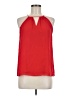 Naked Zebra 100% Polyester Red Sleeveless Blouse Size M - photo 1