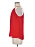 Naked Zebra 100% Polyester Red Sleeveless Blouse Size M - photo 5