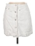 7 For All Mankind White Denim Skirt Size 28 waist - photo 1