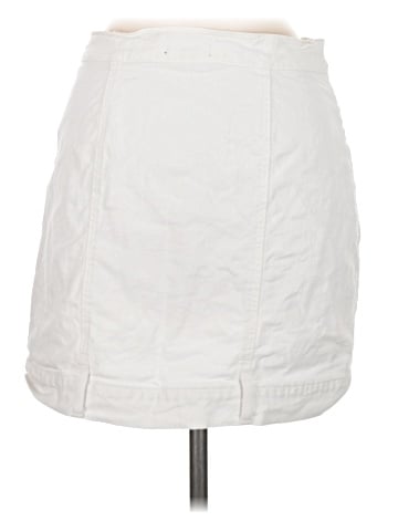 7 For All Mankind Denim Skirt (view 2)