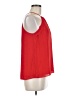 Naked Zebra 100% Polyester Red Sleeveless Blouse Size M - photo 4