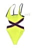Speedo Argyle Green One Piece Swimsuit Size XS (30) - photo 1