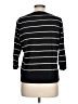 Infinity Stripes Black Pullover Sweater Size L - photo 2