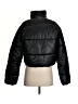 Zara 100% Recycled Polyester Solid Black Snow Jacket Size S - photo 2
