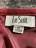 Le Suit Solid Burgundy Formal Skirt Size 14 - photo 4