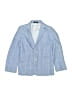 Nautica Checkered-gingham Blue Blazer Size 7 - photo 1