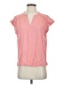 Splendid Pink Short Sleeve Blouse Size S - photo 1