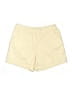 J.Jill 100% Cotton Solid Ivory Khaki Shorts Size 10 - photo 1