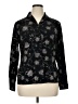 Laura Scott 100% Polyester Paisley Black Long Sleeve Blouse Size 16 - photo 1