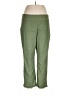 Crown & Ivy Solid Green Active Pants Size 16 - photo 1