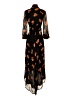 Ganni Orange Casual Dress Size EU 34 / US 4 - photo 2