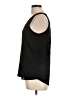 Tempted 100% Polyester Black Sleeveless Blouse Size L - photo 5
