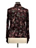 Studio 1 Paisley Burgundy Long Sleeve Blouse Size 14 - photo 2