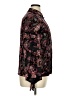Studio 1 Paisley Burgundy Long Sleeve Blouse Size 14 - photo 4