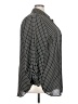 Auditions 100% Polyester Houndstooth Gray Long Sleeve Blouse Size 3X - photo 4