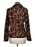 Requirements Animal Print Brown Blazer Size M - photo 2