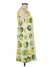 Chetta B Print Yellow Casual Dress Size 8 - photo 4