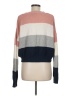 Ambiance Apparel Color Block Blue Pullover Sweater Size M - photo 2