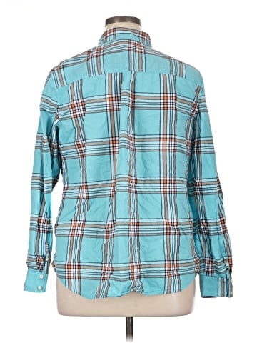 St. John's Bay Long Sleeve Button-Down Shirt (view 2)