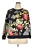 Johnny Was Floral Black Pullover Sweater Size XXL - photo 1