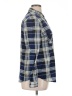 Passport 100% Polyester Plaid Blue Long Sleeve Blouse Size 1X - photo 4