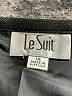 Le Suit Solid Black Formal Skirt Size 14 - photo 4