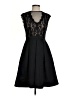 Betsy & Adam Black Cocktail Dress Size 4 - photo 1