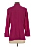 Carlisle Burgundy 3/4 Sleeve Button-Down Shirt Size 0 - photo 2