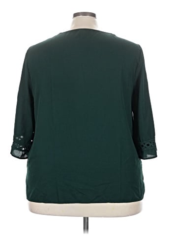 Emery Rose 3/4 Sleeve Blouse (view 2)