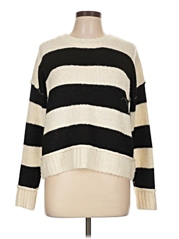 Pink Rose Pullover Sweater (view 1)