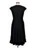 Chaps 100% Polyester Solid Black Casual Dress Size 8 - photo 2