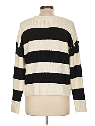 Pink Rose Pullover Sweater (view 2)