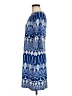 Donna Morgan Print Blue Casual Dress Size 6 - photo 5