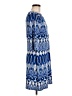 Donna Morgan Print Blue Casual Dress Size 6 - photo 4