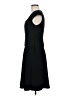Chaps 100% Polyester Solid Black Casual Dress Size 8 - photo 5
