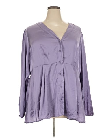 Torrid Long Sleeve Blouse (view 1)