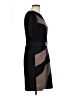 Connected Apparel Graphic Brown Cocktail Dress Size 6 (petite) - photo 4