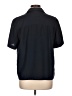 Saville 100% Polyester Black Short Sleeve Blouse Size 10 - photo 2