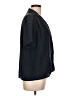 Saville 100% Polyester Black Short Sleeve Blouse Size 10 - photo 4