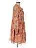 Greylin 100% Polyester Orange Casual Dress Size L - photo 4