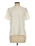 Adam Lippes 100% Polyester Ivory Short Sleeve Blouse Size 0 - photo 1