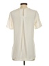 Adam Lippes 100% Polyester Ivory Short Sleeve Blouse Size 0 - photo 2