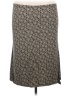 Studio M 100% Polyester Print Gray Casual Skirt Size XL - photo 2
