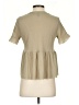 Shein Tan Short Sleeve Turtleneck Size S - photo 2
